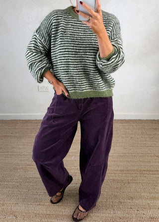 Corey striped knit - Three-The Style Attic