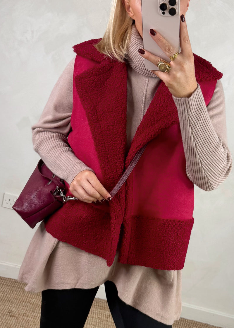Darcy batwing knit - mocha-The Style Attic