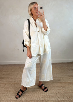 Devika Embroidered set-The Style Attic