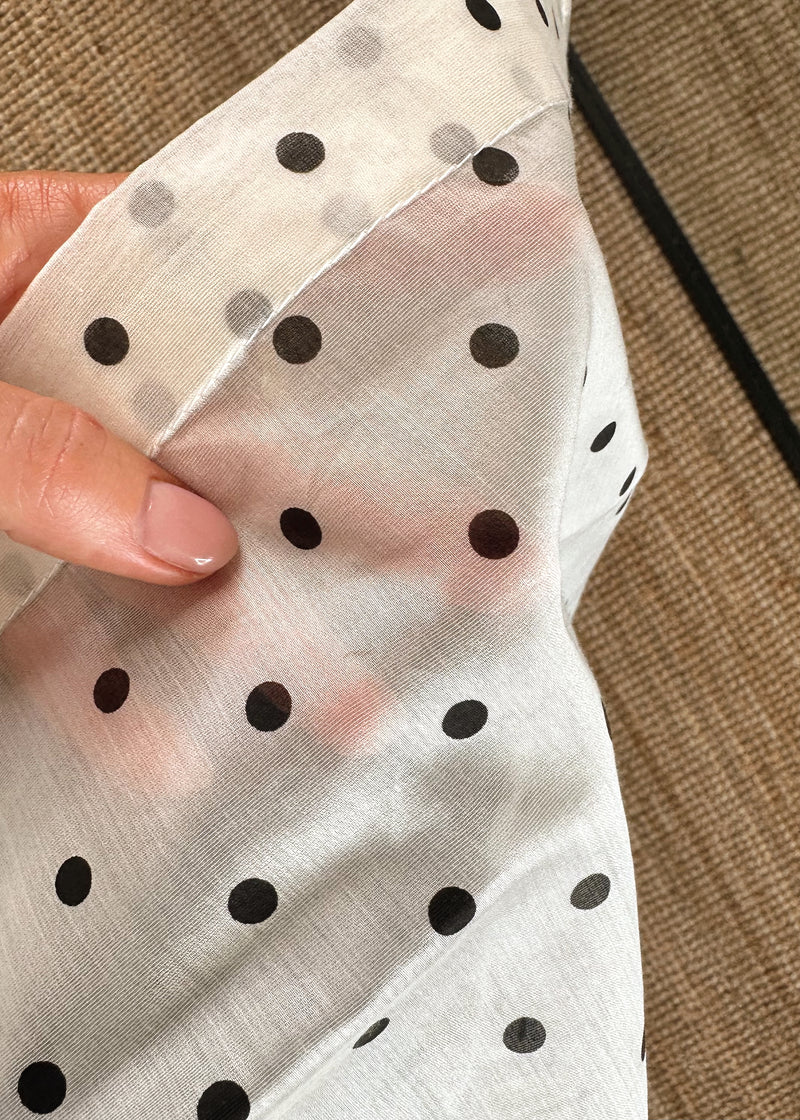 Domino shirt - spots-The Style Attic