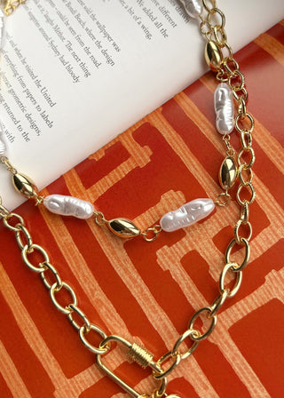 Double coin necklace - Gold-The Style Attic