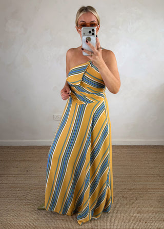 Drake striped skirt co-ord-The Style Attic