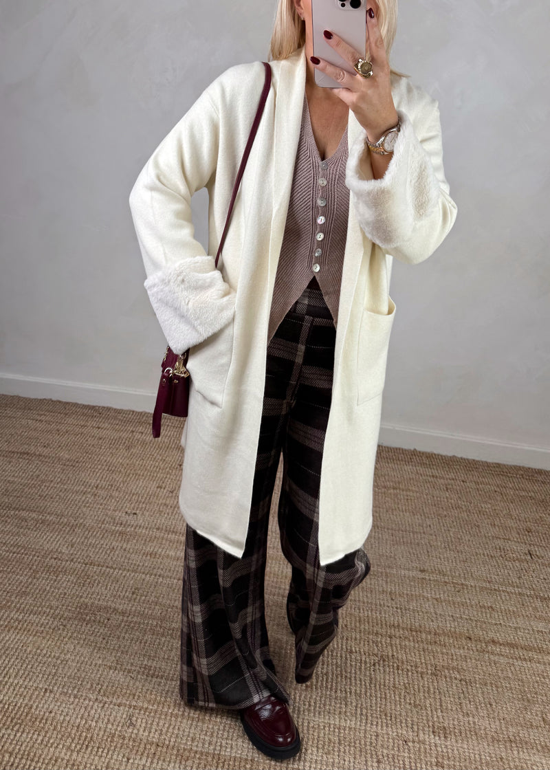 Elodie knit - mocha-The Style Attic