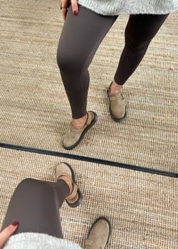 Energy leggings - chocolate-The Style Attic