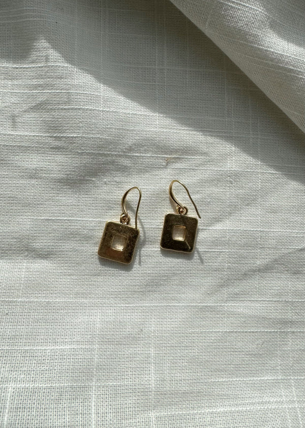 Envy earrings - gold-The Style Attic