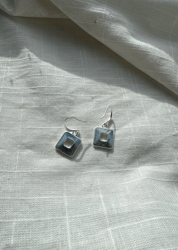 Envy earrings - silver-The Style Attic