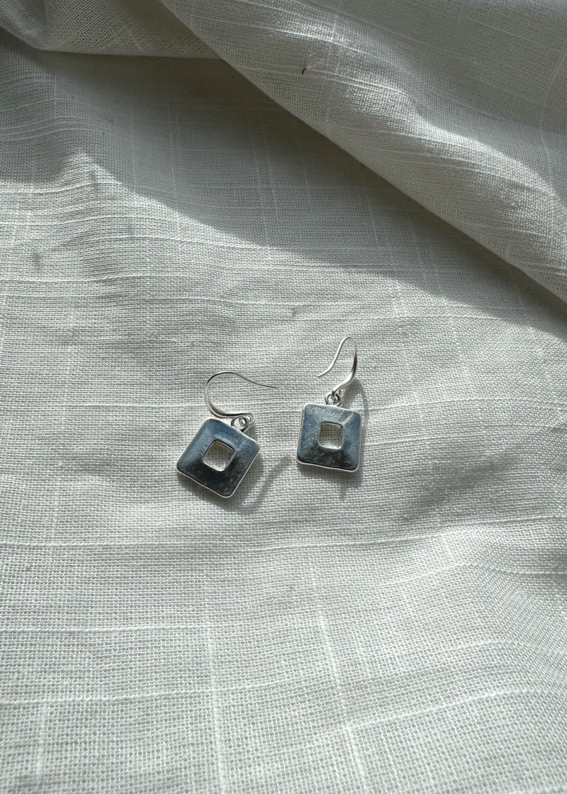 Envy earrings - silver-The Style Attic