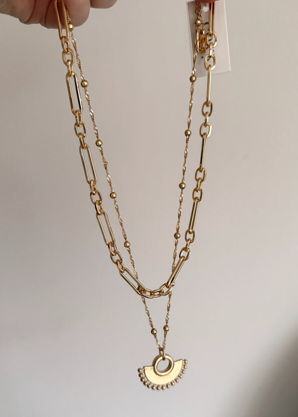 Envy necklace - gold-The Style Attic