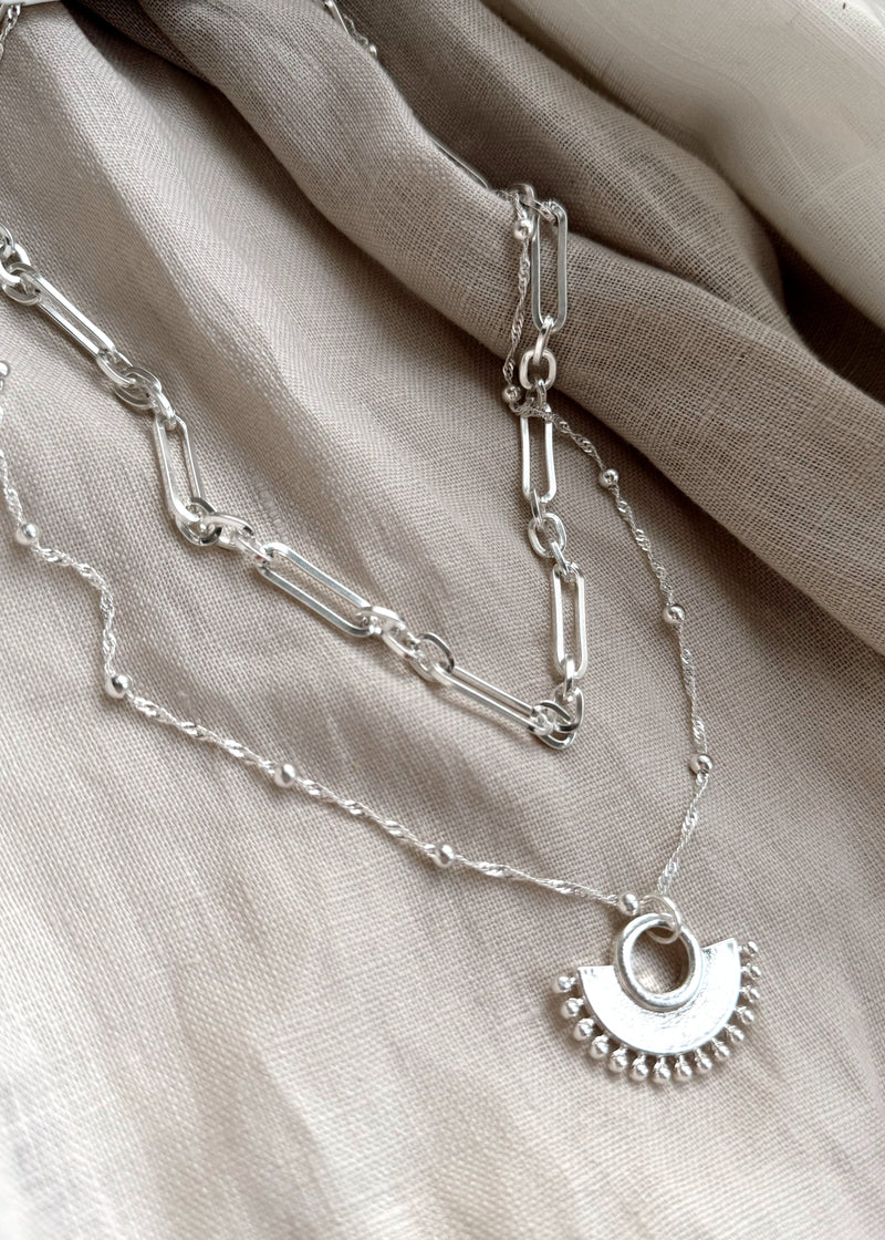 Envy necklace - silver-The Style Attic
