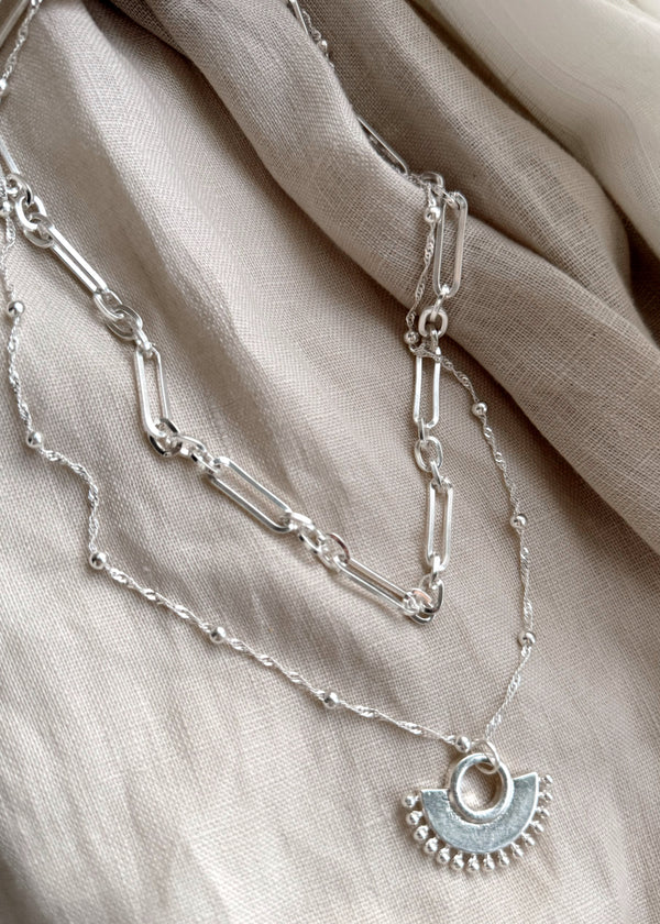 Envy necklace - silver-The Style Attic