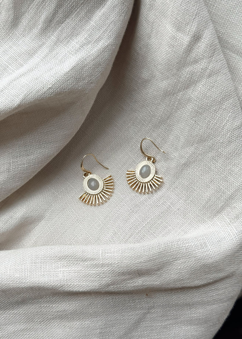 Envy tribal earrings - gold-The Style Attic