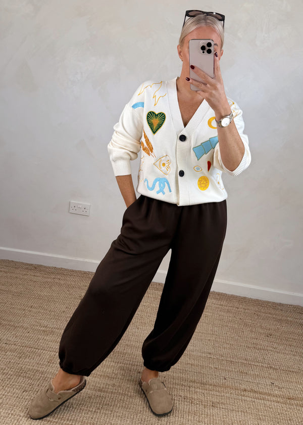 Essie cardigan - cream-The Style Attic