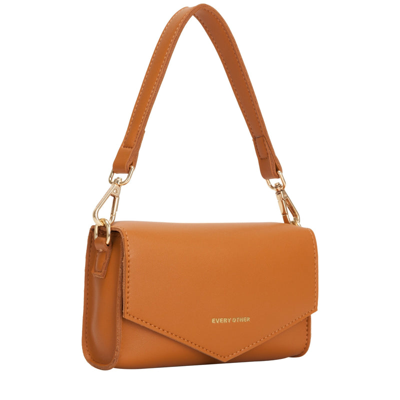 Every other mini flap bag - tan-The Style Attic