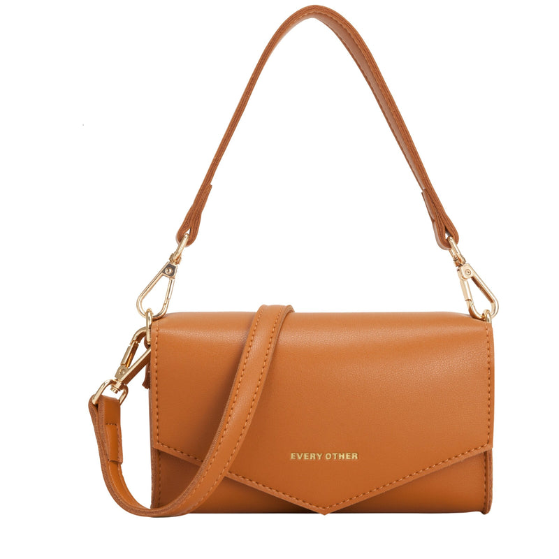 Every other mini flap bag - tan-The Style Attic