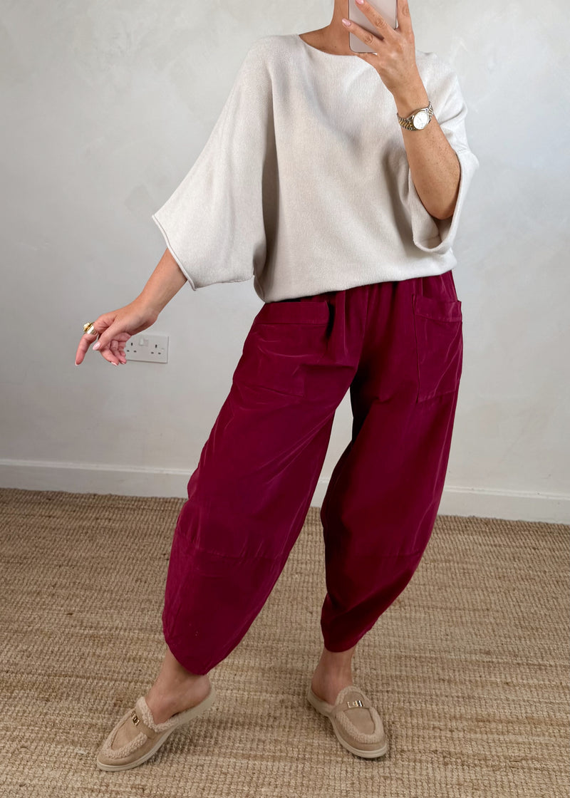 Farrah knit - cream-The Style Attic