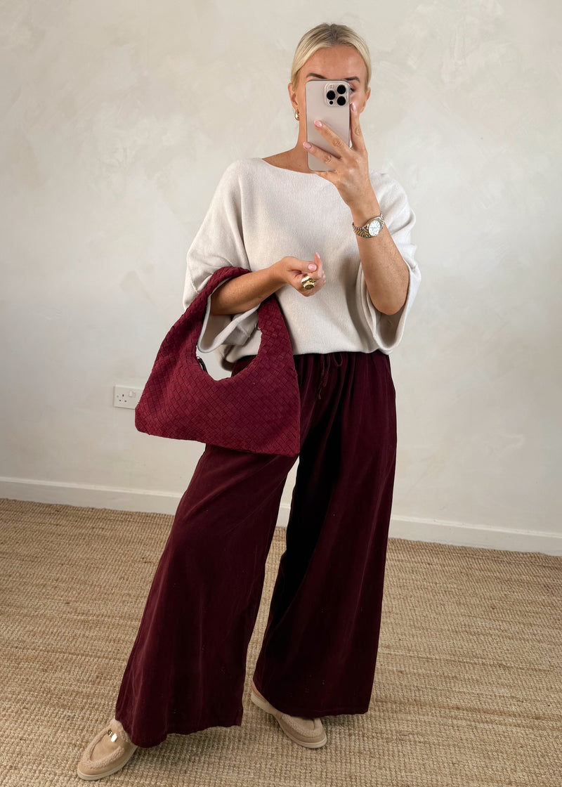 Farrah knit - cream-The Style Attic
