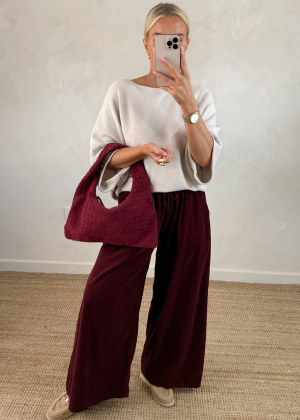 Farrah knit - cream-The Style Attic