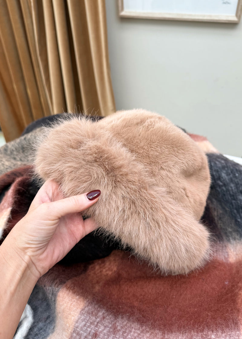 Faux fur hat-The Style Attic