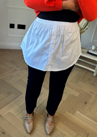 Faux shirt bottom-The Style Attic