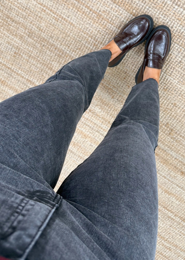 Fitz jeans - Grey black-The Style Attic