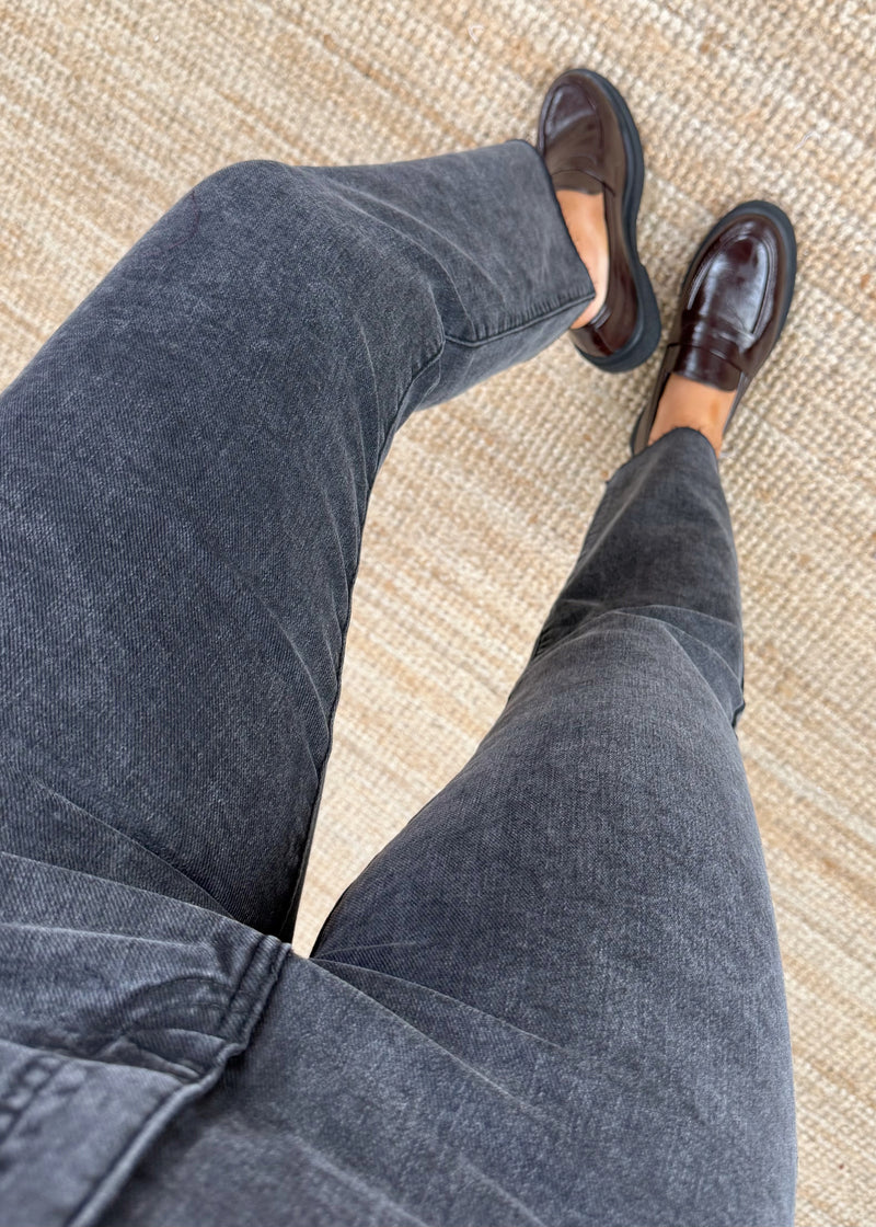 Fitz jeans - Grey black-The Style Attic