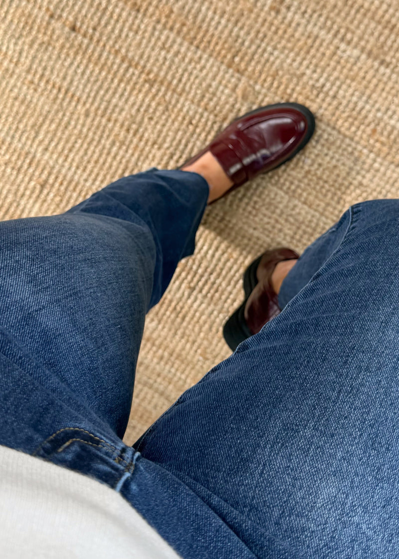 Fitz jeans - mid blue-The Style Attic