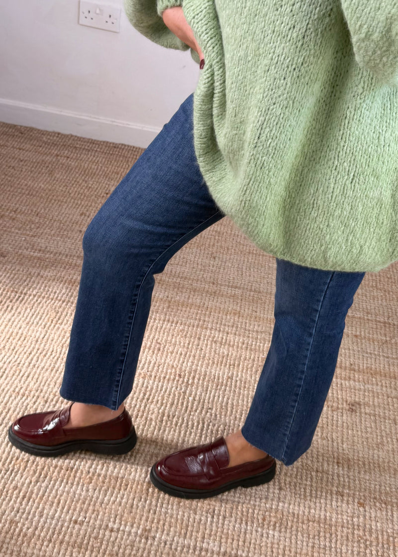 Fitz jeans - mid blue-The Style Attic