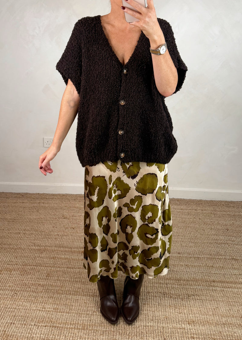 Fleur satin skirt - five-The Style Attic