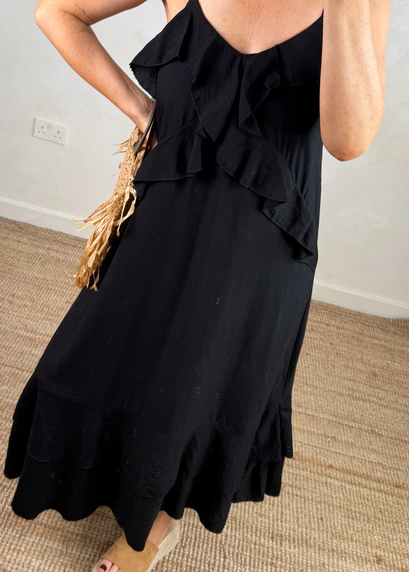 Fran maxi - black-The Style Attic