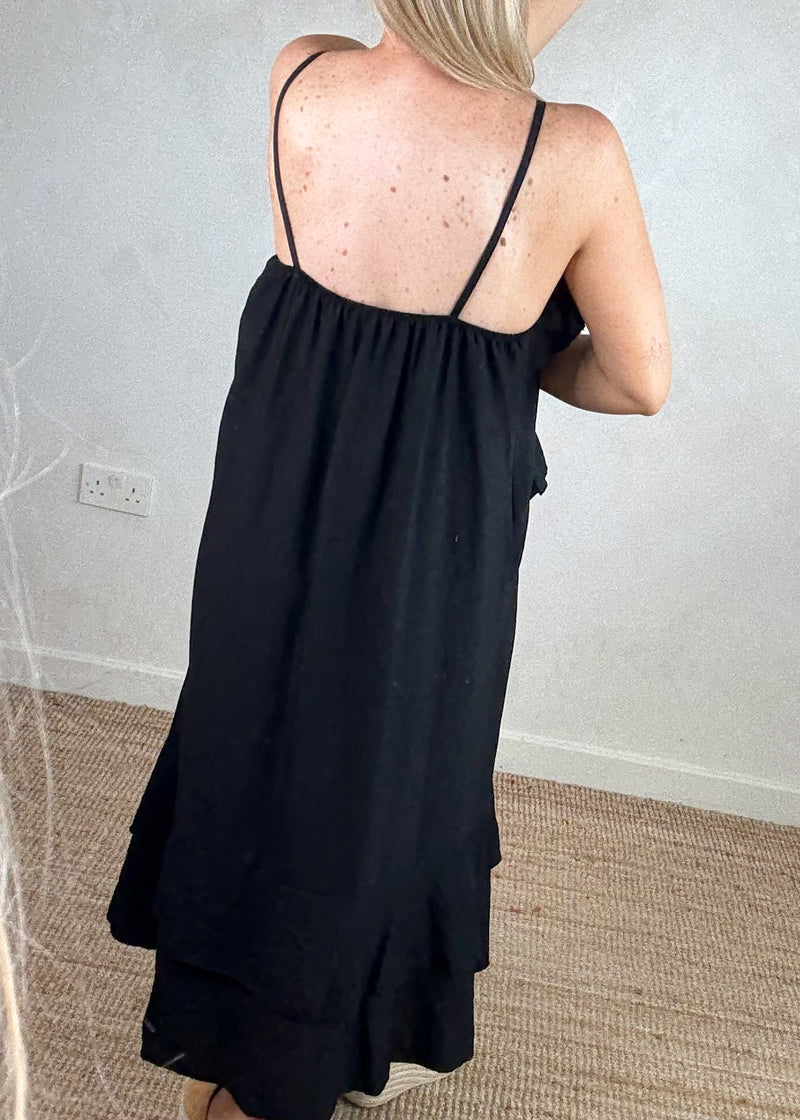 Fran maxi - black-The Style Attic