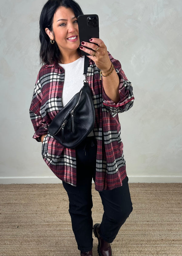 Aston checked shirt - two