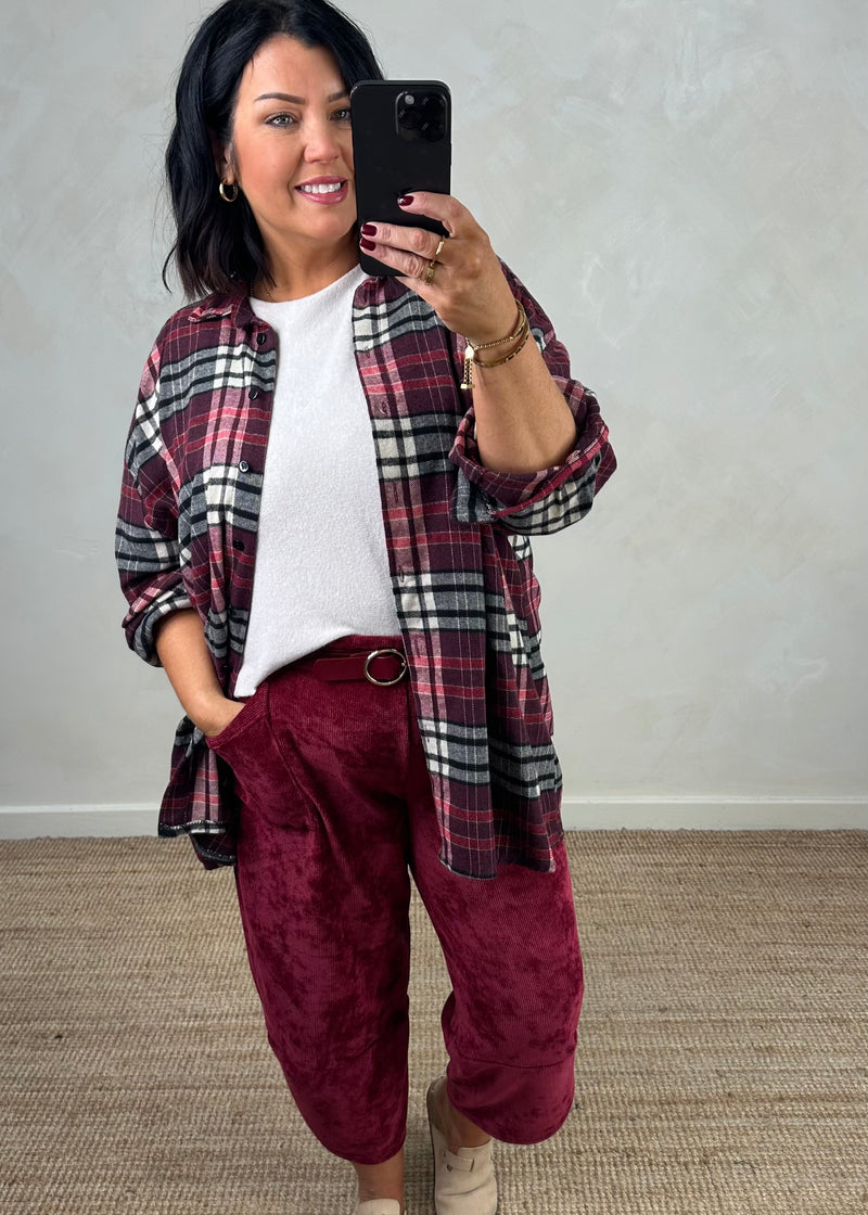 Aston checked shirt - two