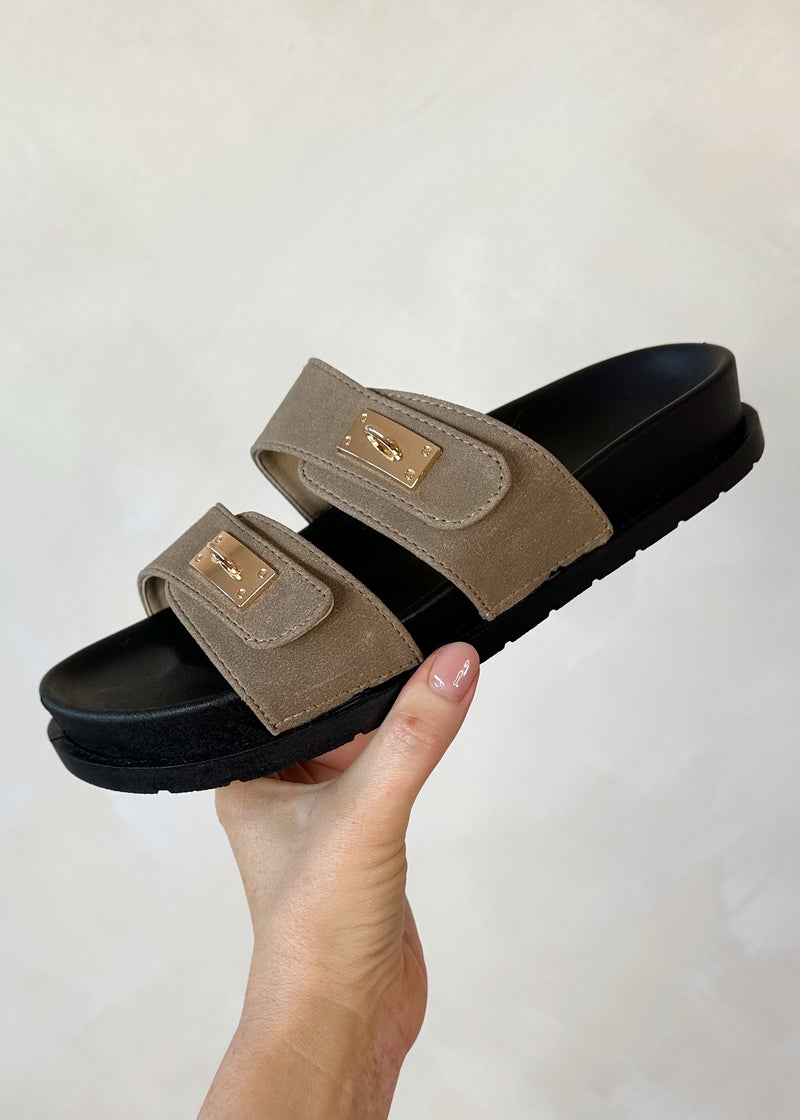 Gold ring sandal-The Style Attic