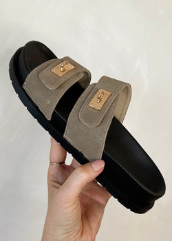 Gold ring sandal-The Style Attic