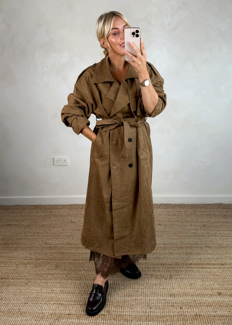 Goldie trench coat-The Style Attic