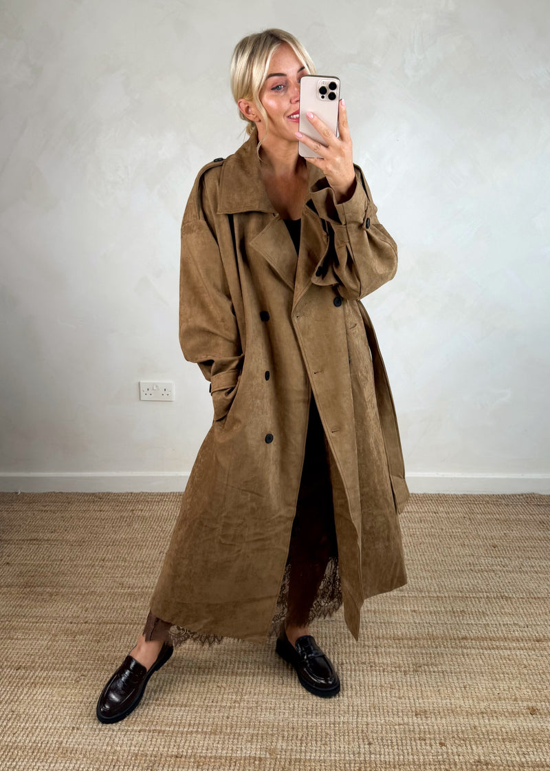 Goldie trench coat-The Style Attic