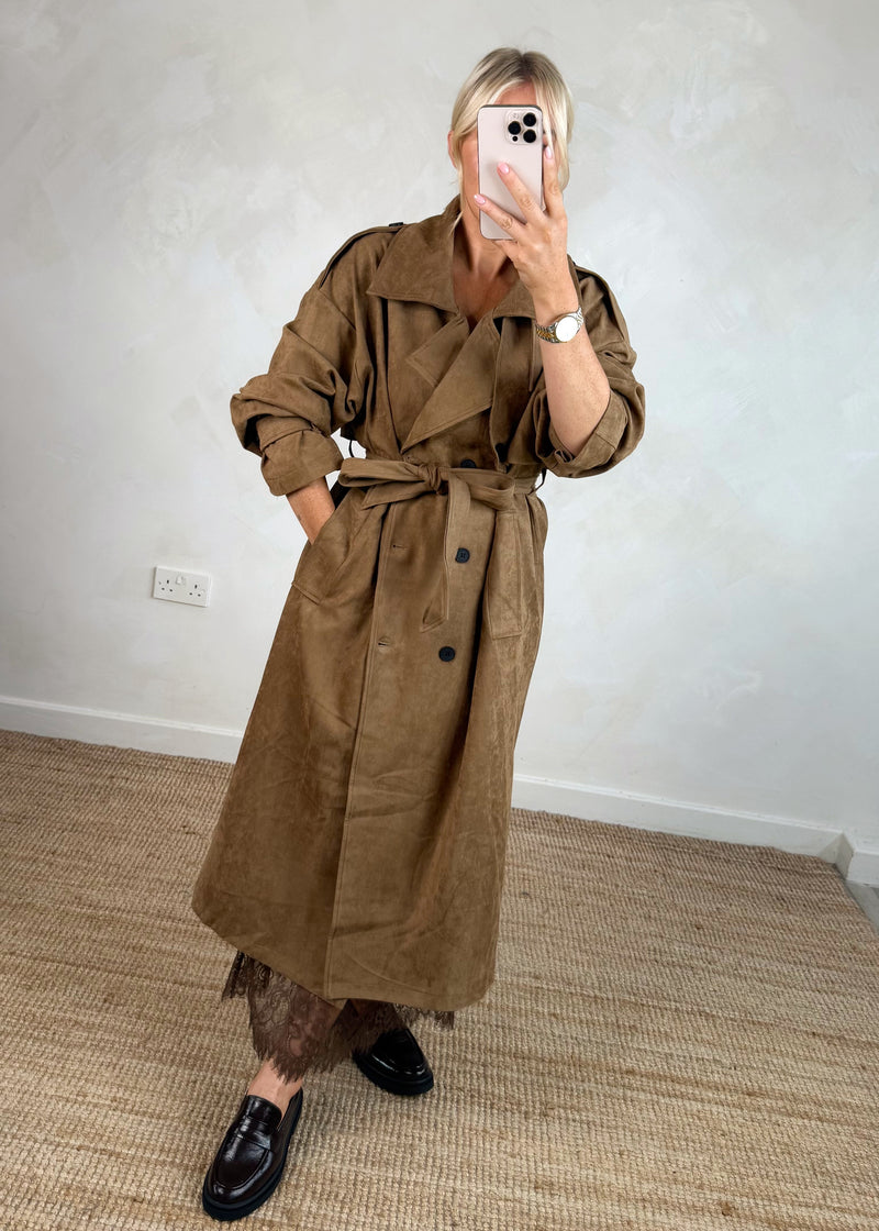 Goldie trench coat-The Style Attic