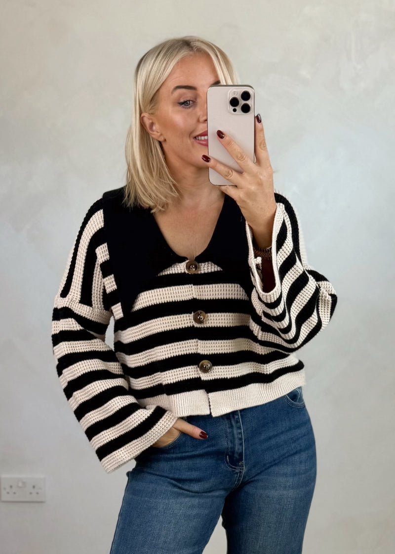 Grace striped knit-The Style Attic
