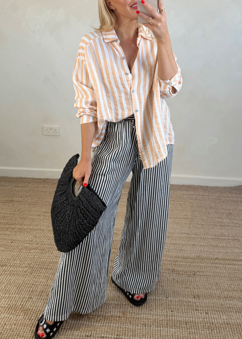 Half moon straw bag - black-The Style Attic