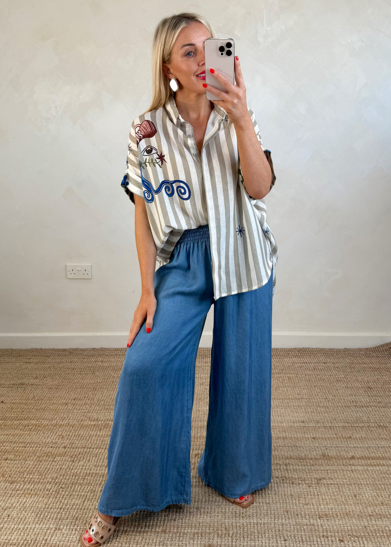 Happy days shirt - flowing jug-The Style Attic