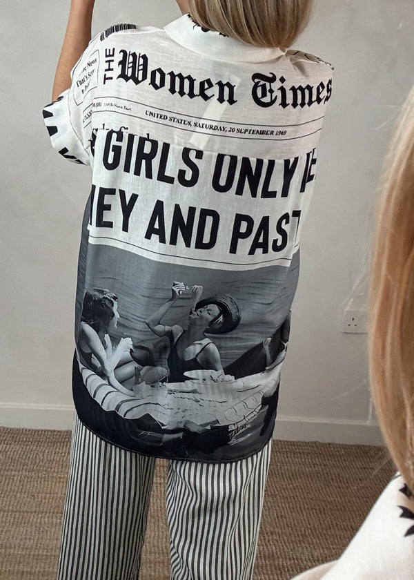 Happy days shirt - pasta-The Style Attic
