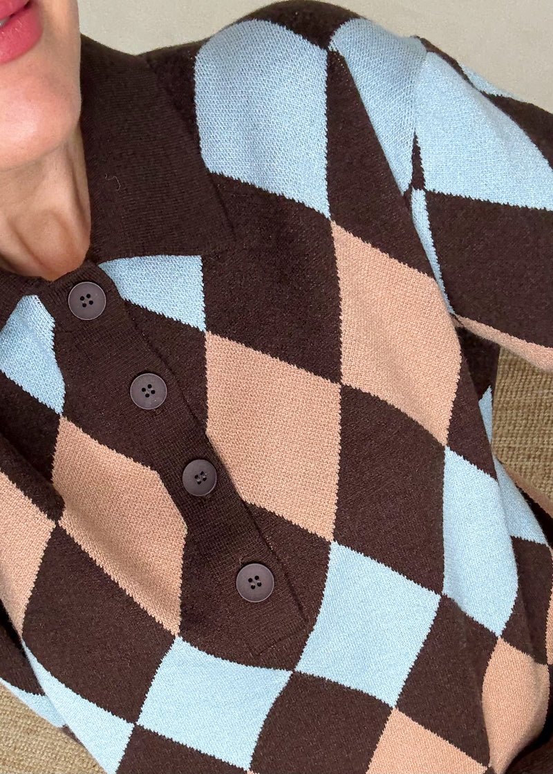 Harlequin knit-The Style Attic