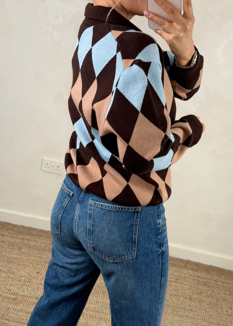 Harlequin knit-The Style Attic