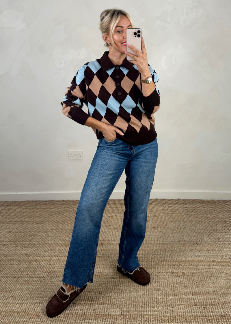 Harlequin knit-The Style Attic