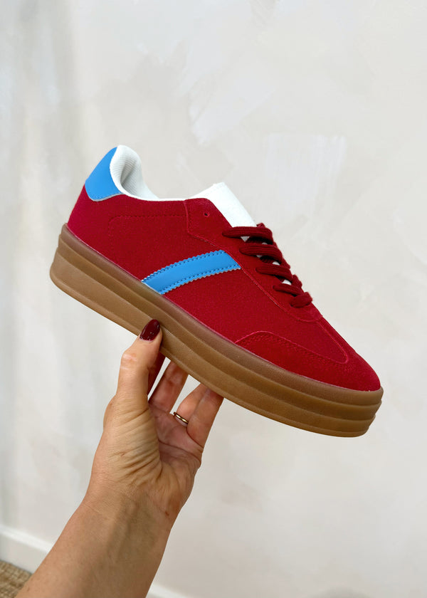 Hart trainer - red-The Style Attic