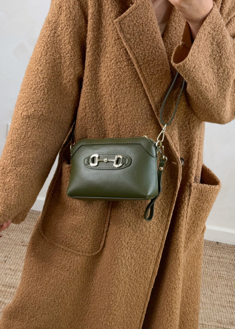 Hayley boucle coat - camel-The Style Attic