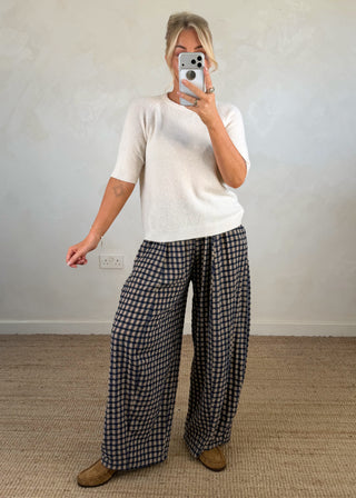 Hazel 3/4 sleeve knit - Cream-The Style Attic