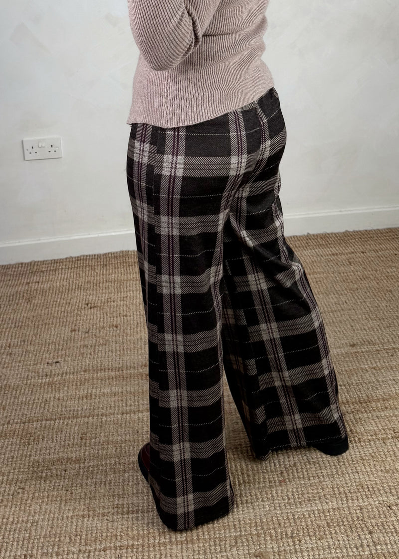 Highbury checked jegging - one-The Style Attic