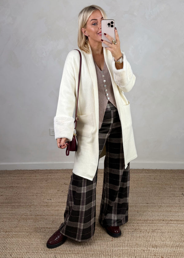 Highbury checked jegging - one-The Style Attic