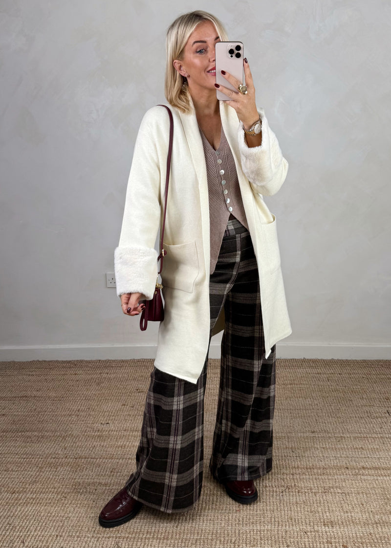 Highbury checked jegging - one-The Style Attic